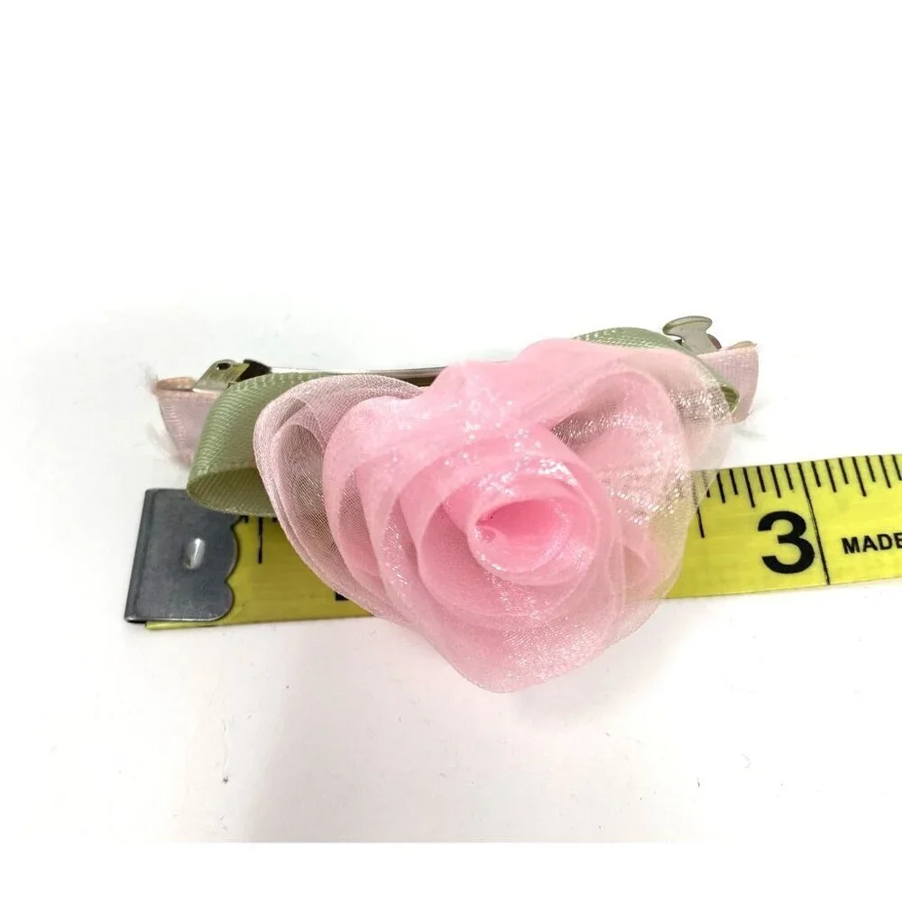 Sheer Ribbon Pink Rose 3